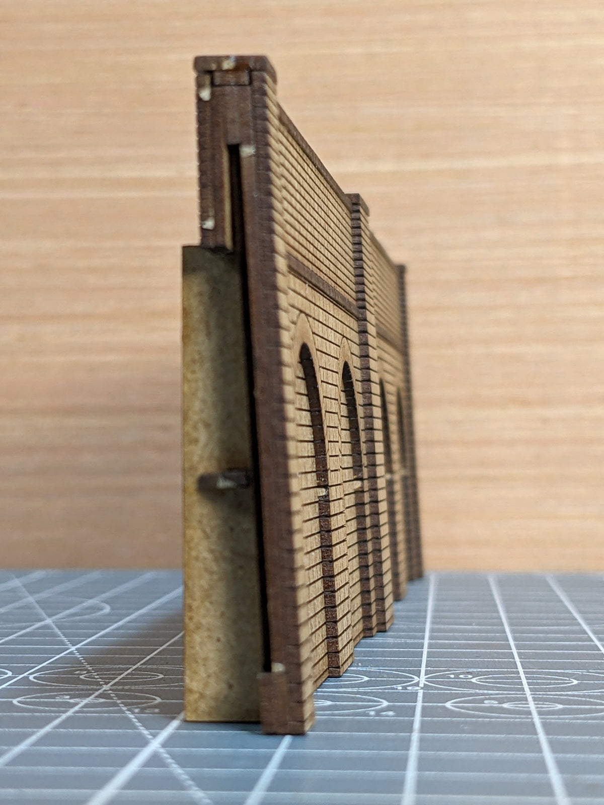 2mm Scale Retaining Wall