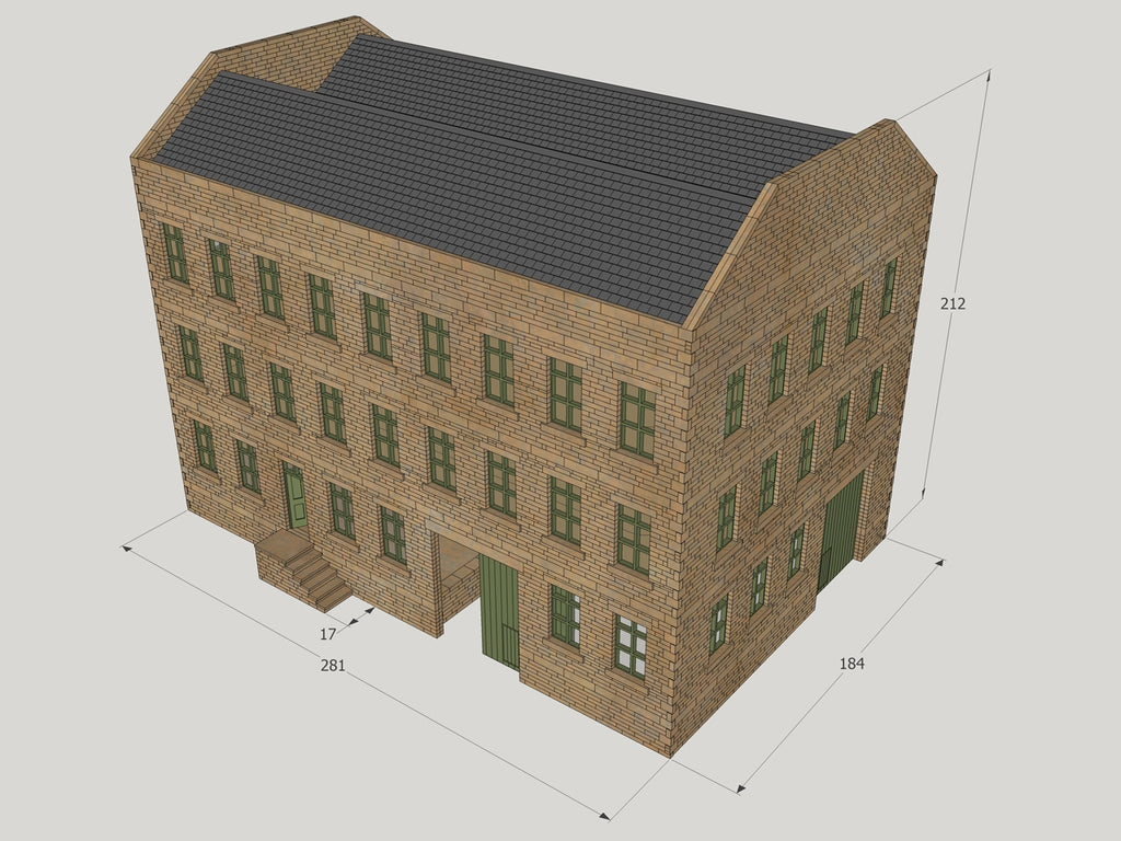 Warehouse/Factory (Full Building) - Stone (Special Order)