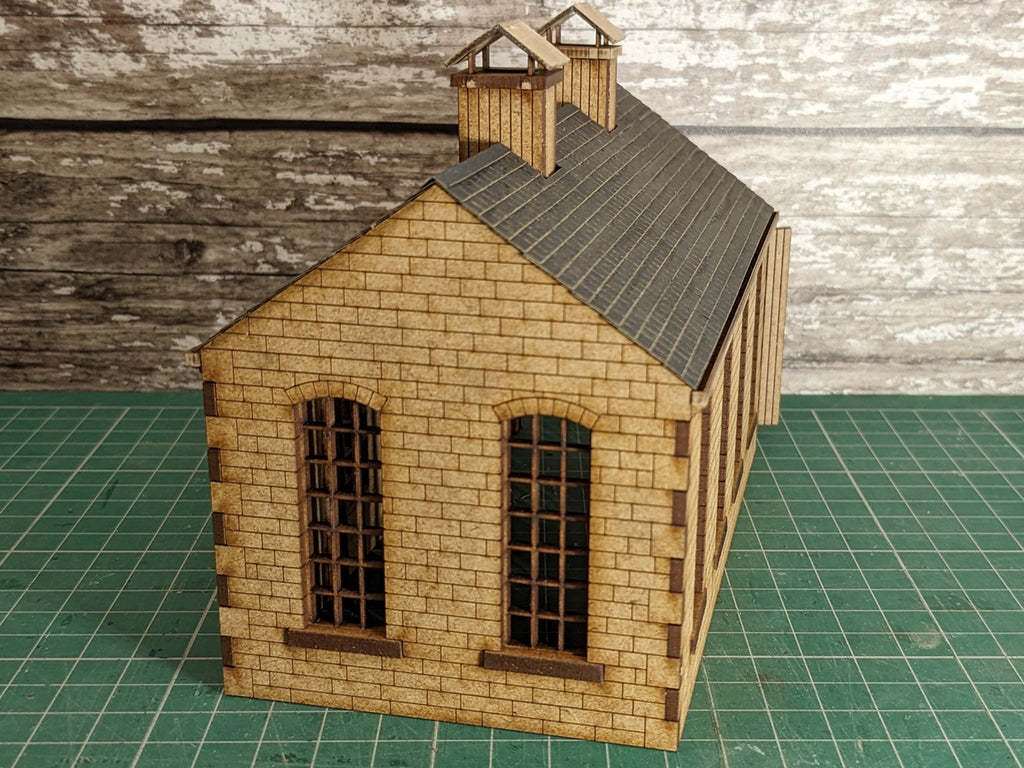 Small Industrial Shed - Stone
