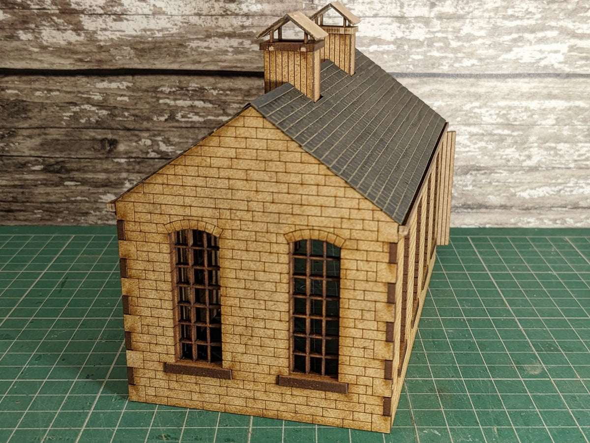 Small Industrial Shed - Stone