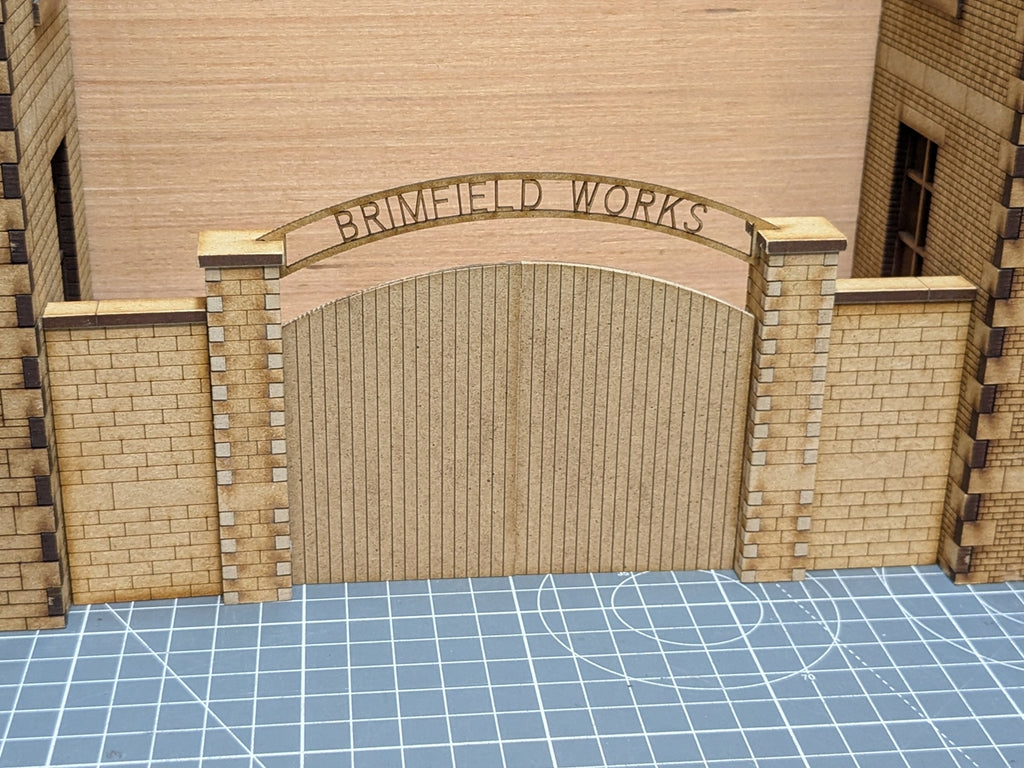 7mm Yard Entrance Gates - Stone