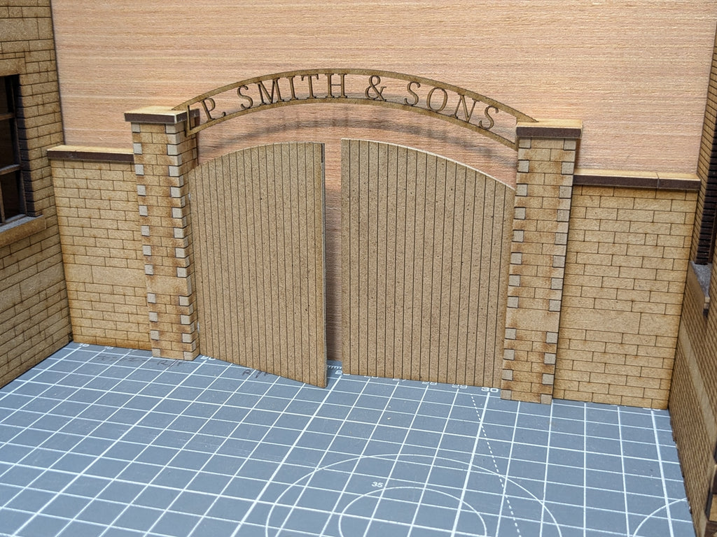 7mm Yard Entrance Gates - Stone