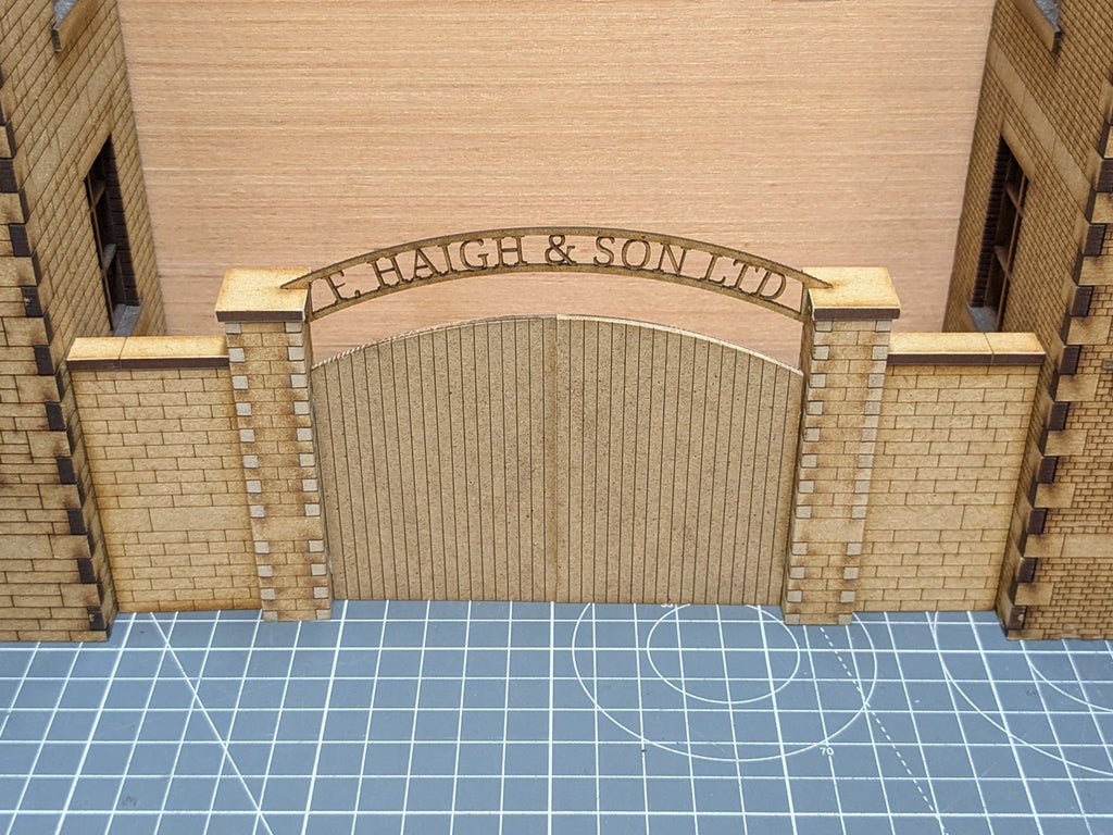 7mm Yard Entrance Gates - Stone
