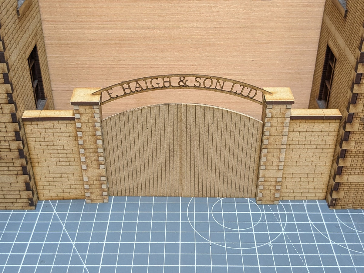 7mm Yard Entrance Gates - Stone