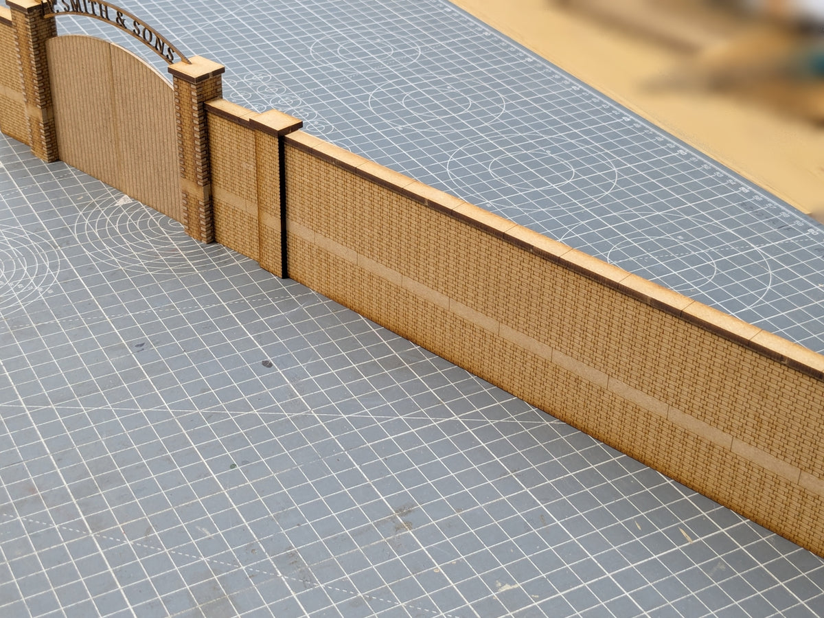 7mm Yard Perimeter Wall - Brick
