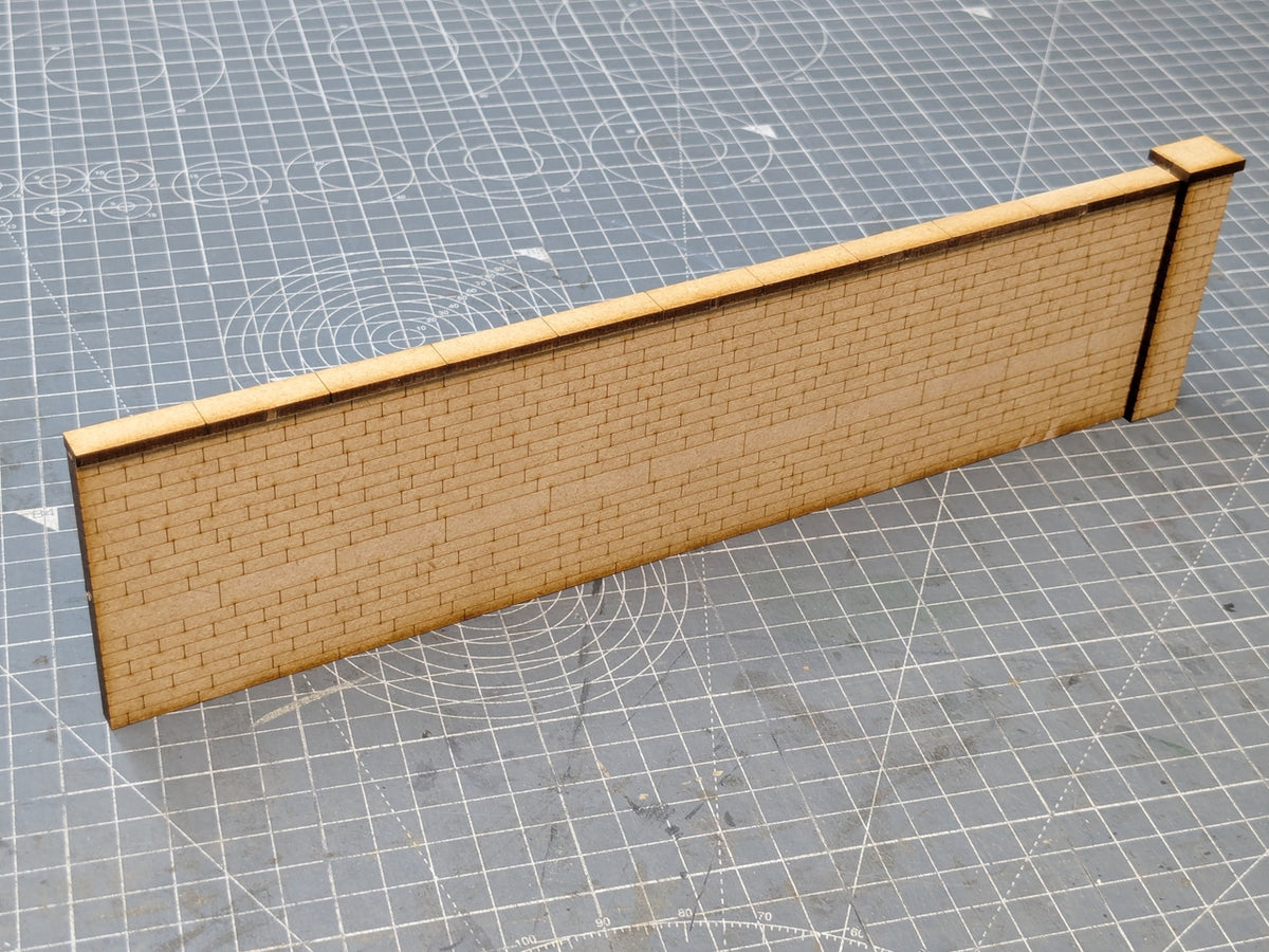 7mm Yard Perimeter Wall - Stone