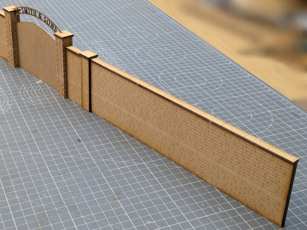 7mm Yard Perimeter Wall - Stone