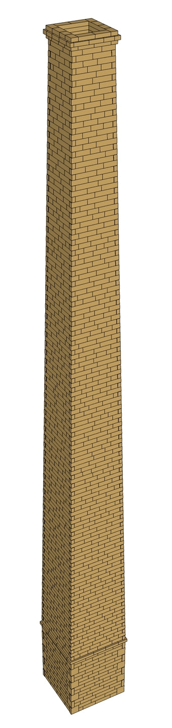 2mm Scale Industrial Chimney (Medium)