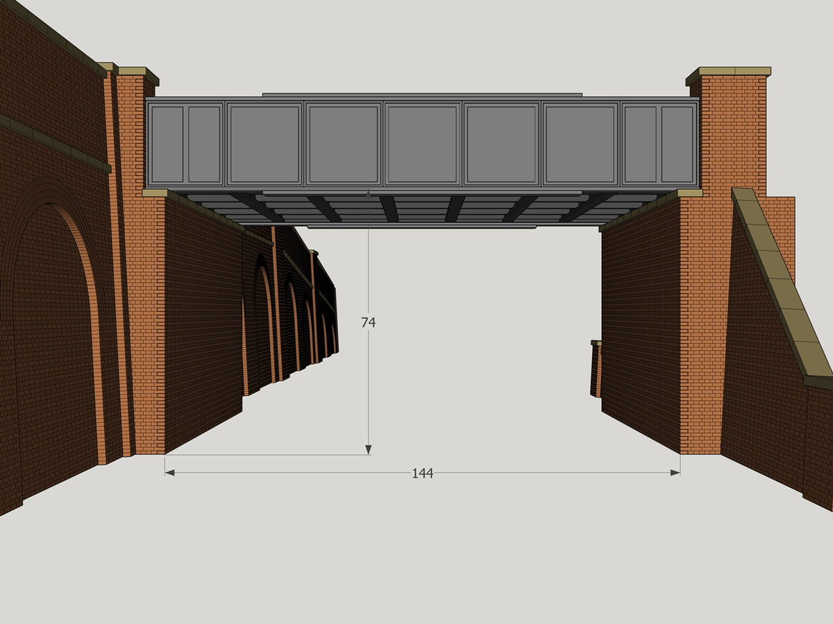 Bridge Deck for 100mm Abutments